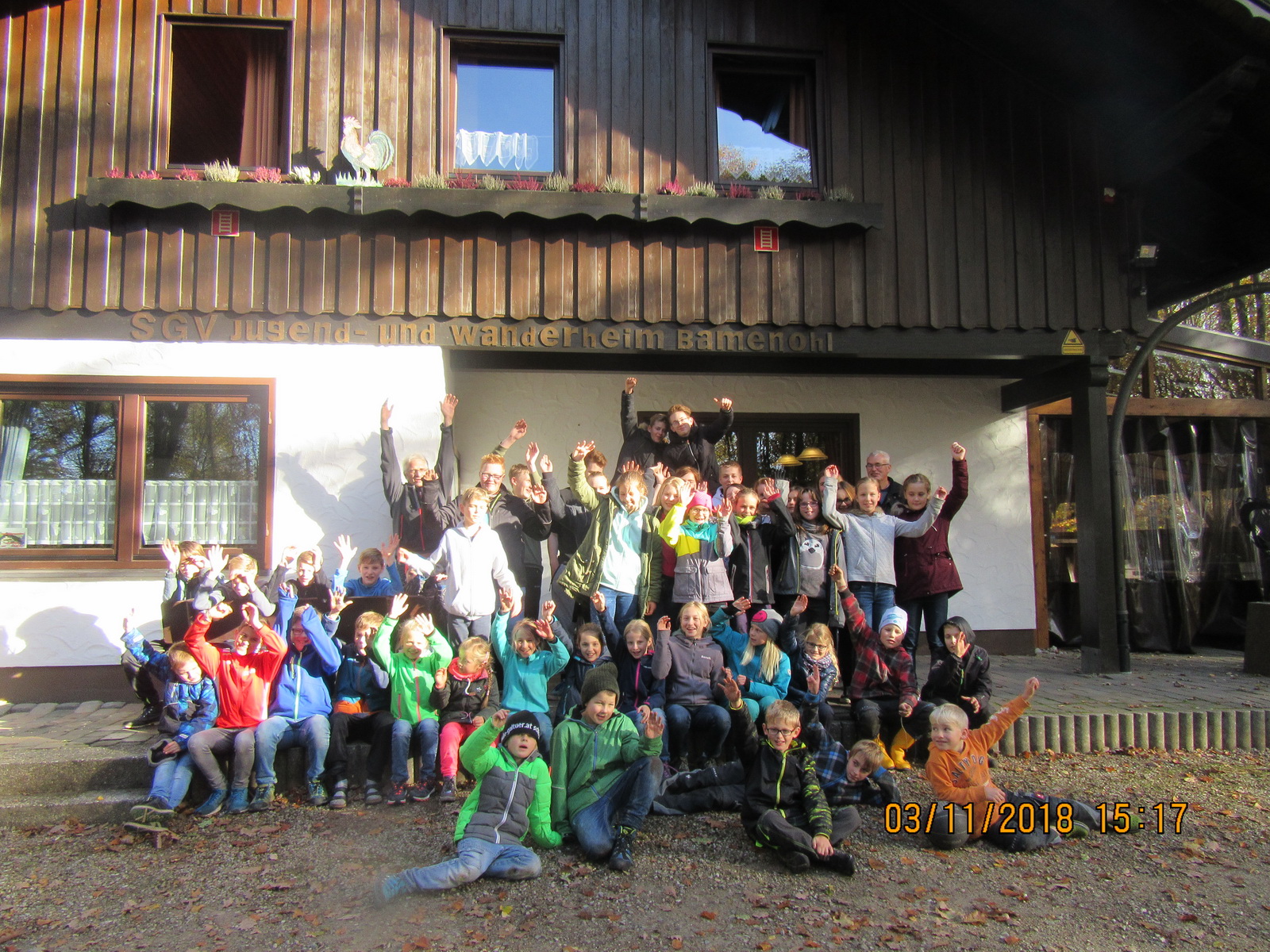 Wochenende in der Bamenohler Waldhütte