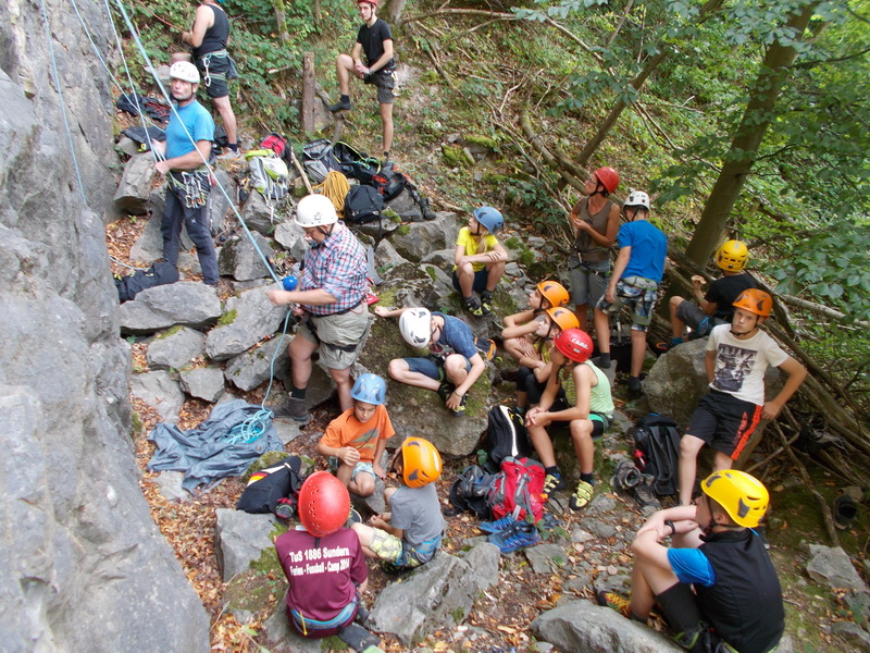 Kettern mit dem Alpenverein