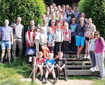 Familienausflug in den Klettergarten nach Wetter